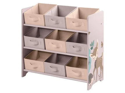 Raft Jucării Copii cu Motiv Pădure & Animale - Bebeboo - Totul pentru copii. Jucării, Hăinuțe, Perne, Mobilier, Textile