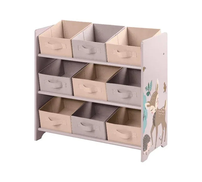 Raft Jucării Copii cu Motiv Pădure & Animale - Bebeboo - Totul pentru copii. Jucării, Hăinuțe, Perne, Mobilier, Textile