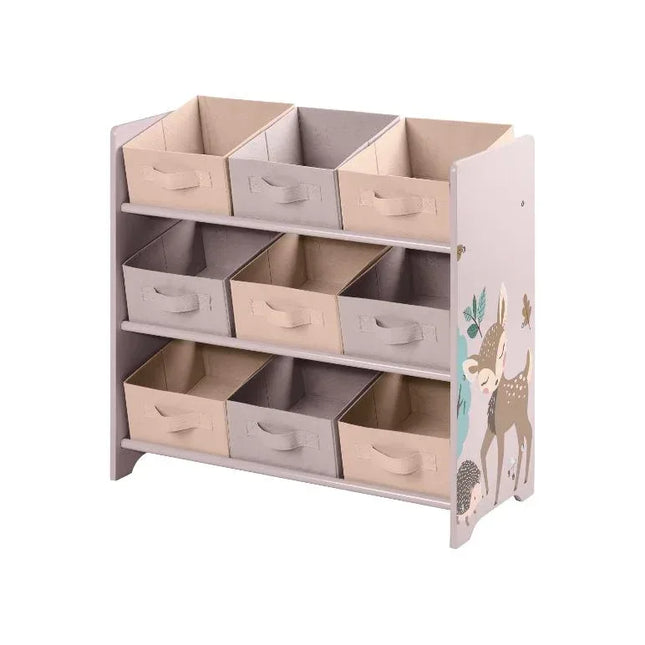 Raft Jucării Copii cu Motiv Pădure & Animale - Bebeboo - Totul pentru copii. Jucării, Hăinuțe, Perne, Mobilier, Textile