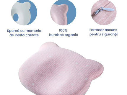 HUSA de schimb / Fata de perna - pentru Perna Bebelusi impotriva Plagiocefaliei - Bumbac 100% - Bebeboo - Totul pentru copii. Jucării, Hăinuțe, Perne, Mobilier, Textile