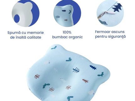 HUSA de schimb / Fata de perna - pentru Perna Bebelusi impotriva Plagiocefaliei - Bumbac 100% - Bebeboo - Totul pentru copii. Jucării, Hăinuțe, Perne, Mobilier, Textile