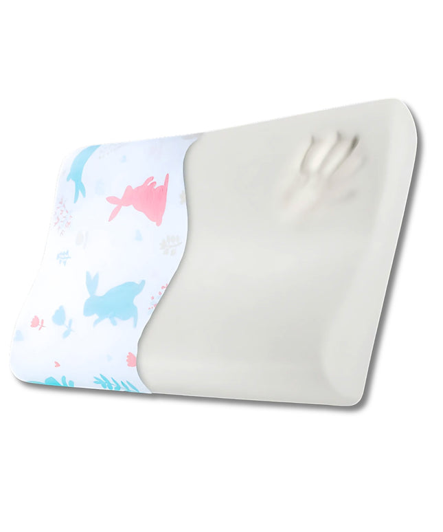 HUSA de schimb / Fata de perna - pentru Perna Copii Suporto Toddler - Model Iepurasi- Bumbac 100%