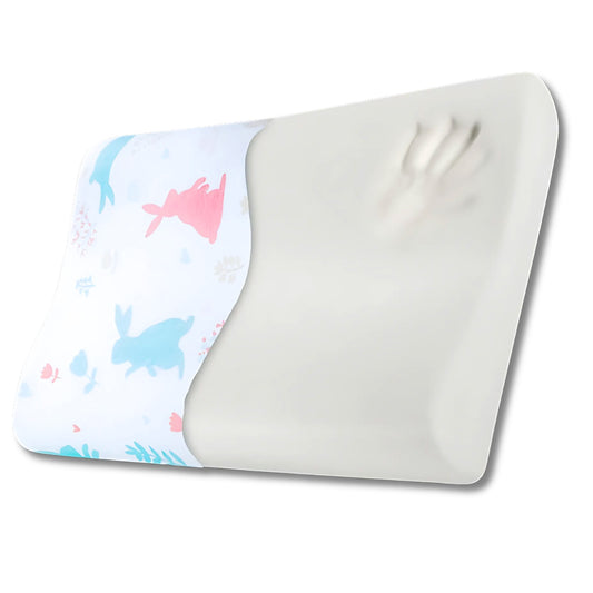 HUSA de schimb / Fata de perna - pentru Perna Copii Suporto Toddler - Model Iepurasi- Bumbac 100%