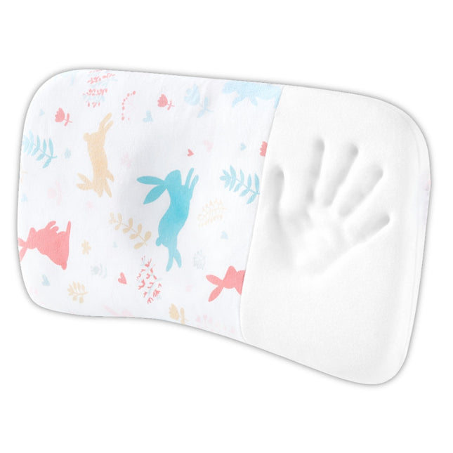 HUSA de schimb / Fata de perna pentru Perna ortopedica Baby nou nascuti 8-24 luni | Multicolora cu Iepurași