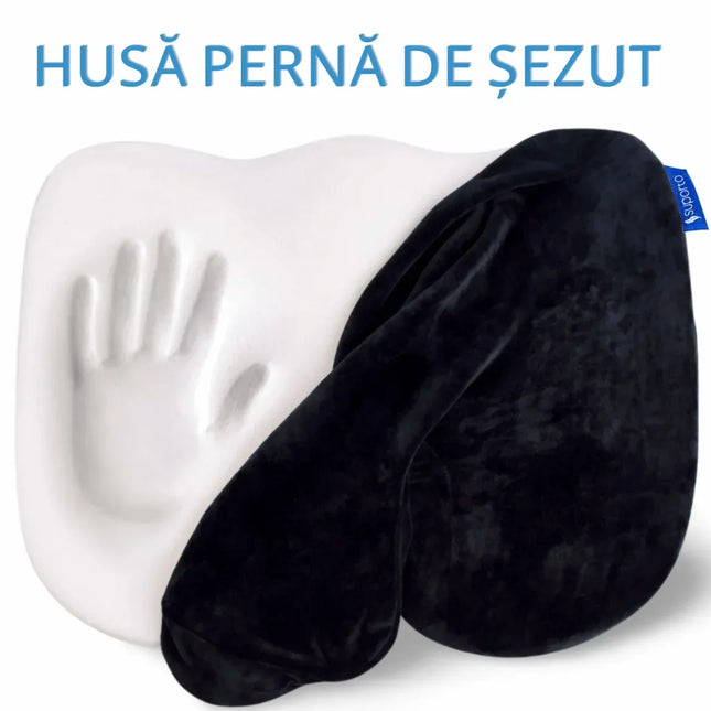 Husa de schimb - Perna de șezut pentru gravide | Perna Ortopedica Sezut Coccis din Spuma cu Memorie - Bebeboo - Totul pentru copii. Jucării, Hăinuțe, Perne, Mobilier, Textile