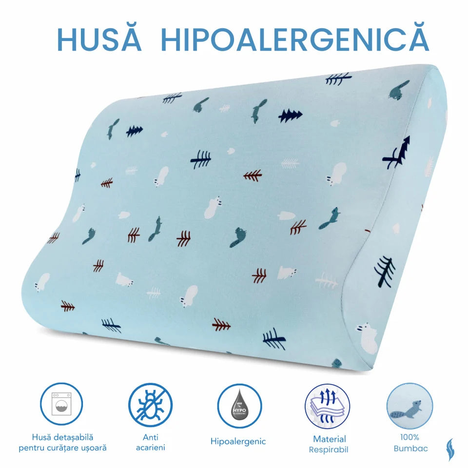 HUSA de schimb / Fata de perna - Perna pentru copii Toddler 24+ luni Albastra - Bumbac 100%