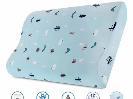 HUSA de schimb / Fata de perna - Perna pentru copii Toddler 24+ luni Albastra - Bumbac 100% - Bebeboo - Totul pentru copii. Jucării, Hăinuțe, Perne, Mobilier, Textile