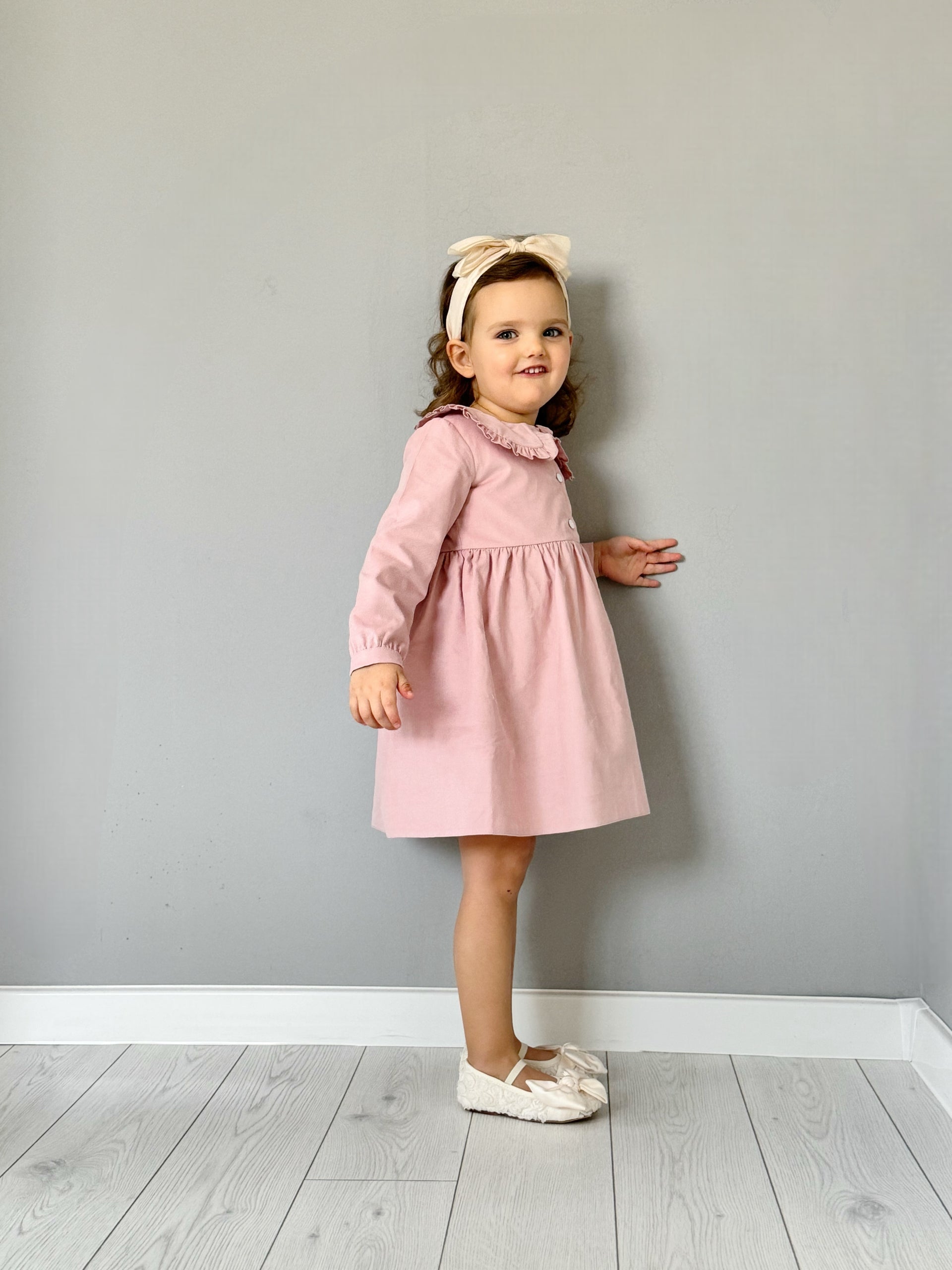 Rochita Cu Guleras Din Catifea