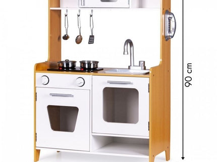 Bucatarie de lemn Ecotoys PLK534