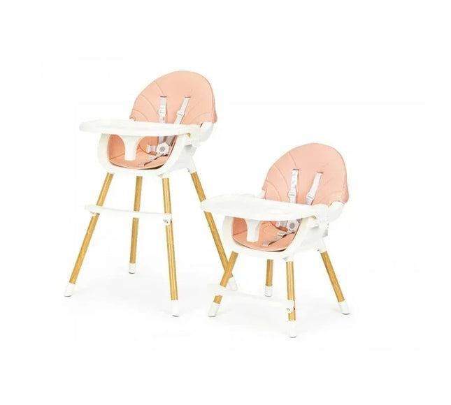 Scaun de masa 2 in 1 Ecotoys HA-004 – Roz - Bebeboo - Totul pentru copii. Jucării, Hăinuțe, Perne, Mobilier, Textile