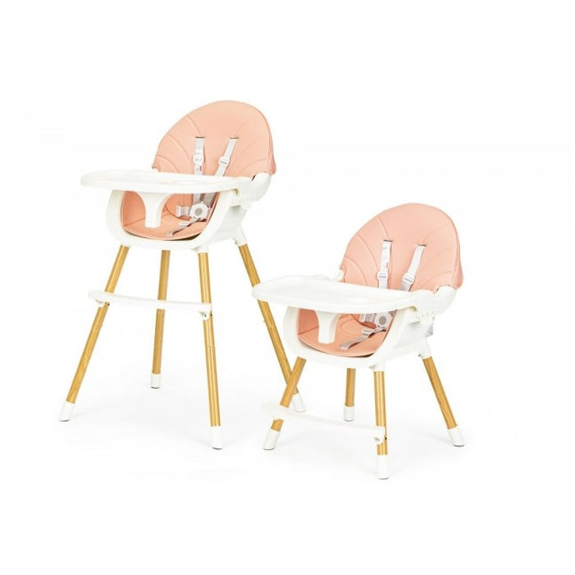 Scaun de masa 2 in 1 Ecotoys HA-004 – Roz