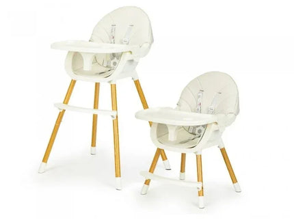 Scaun de masa 2 in 1 Ecotoys HA-004 - Bej - Bebeboo - Totul pentru copii. Jucării, Hăinuțe, Perne, Mobilier, Textile