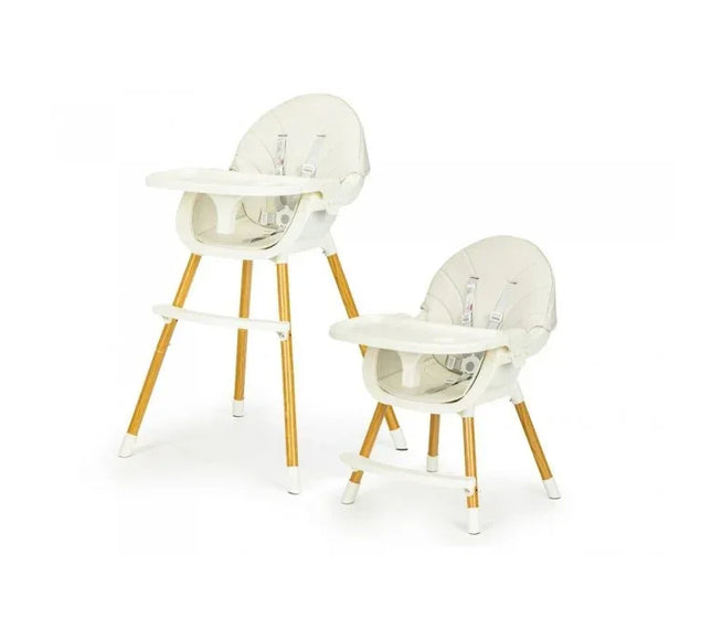 Scaun de masa 2 in 1 Ecotoys HA-004 - Bej - Bebeboo - Totul pentru copii. Jucării, Hăinuțe, Perne, Mobilier, Textile