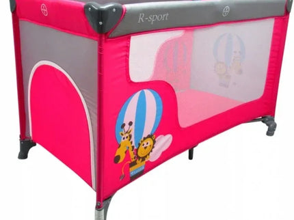 Patut pliabil R-Sport K2 - Roz - Bebeboo - Totul pentru copii. Jucării, Hăinuțe, Perne, Mobilier, Textile