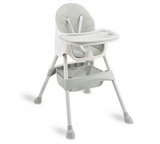 Scaun de masa 3 in 1 Ricokids Milo - Gri - Bebeboo - Totul pentru copii. Jucării, Hăinuțe, Perne, Mobilier, Textile