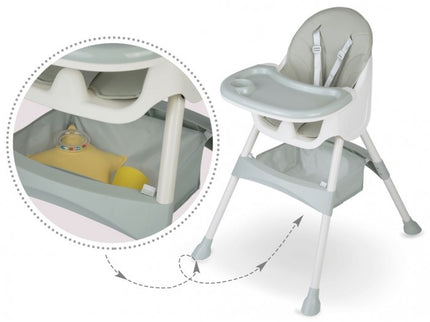 Scaun de masa 3 in 1 Ricokids Milo - Verde