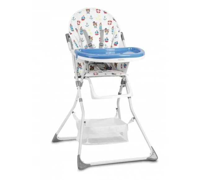 Scaun de masa Ricokids Eldo - Alb - Albastru - Bebeboo - Totul pentru copii. Jucării, Hăinuțe, Perne, Mobilier, Textile
