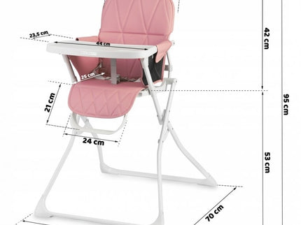 Scaun de masa Ricokids Nuco - Roz
