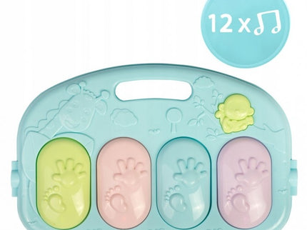 Salteluta de joaca cu pian Ricokids 7314 - Albastru