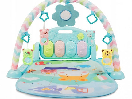 Salteluta de joaca cu pian Ricokids 7314 - Albastru
