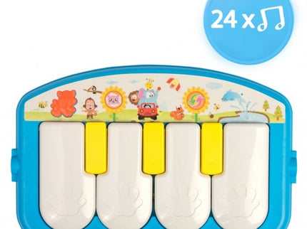 Salteluta de joaca cu pian Ricokids 7316 - Multicolora