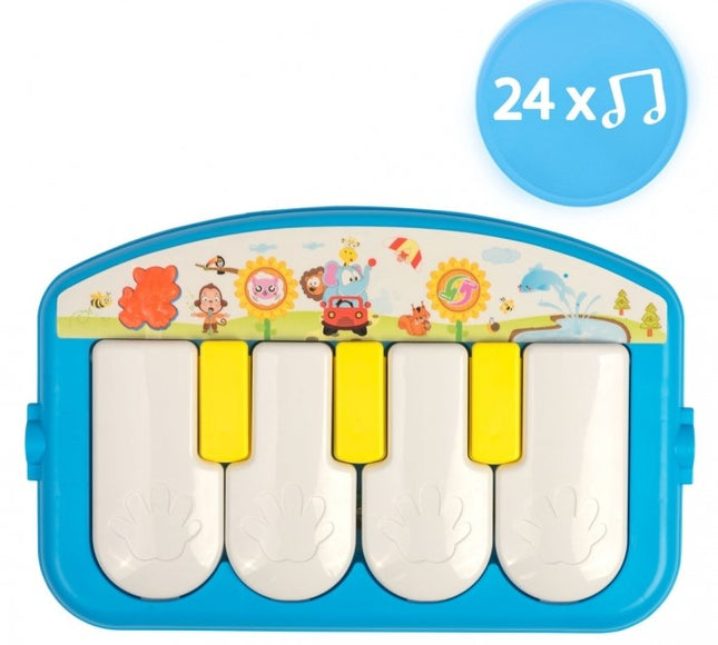 Salteluta de joaca cu pian Ricokids 7316 - Multicolora