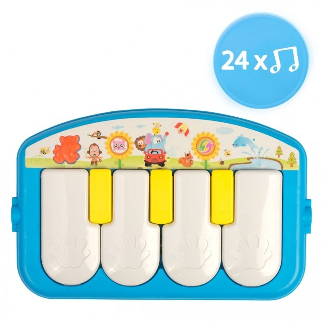Salteluta de joaca cu pian Ricokids 7316 - Multicolora