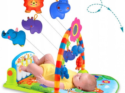 Salteluta de joaca cu pian Ricokids 7316 - Multicolora