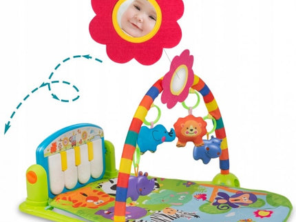 Salteluta de joaca cu pian Ricokids 7316 - Multicolora