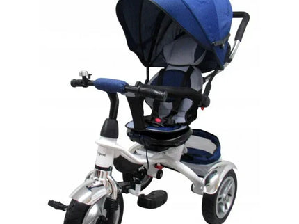 Tricicleta cu pedale 3 in 1 R-Sport T3 - Albastru - Bebeboo - Totul pentru copii. Jucării, Hăinuțe, Perne, Mobilier, Textile