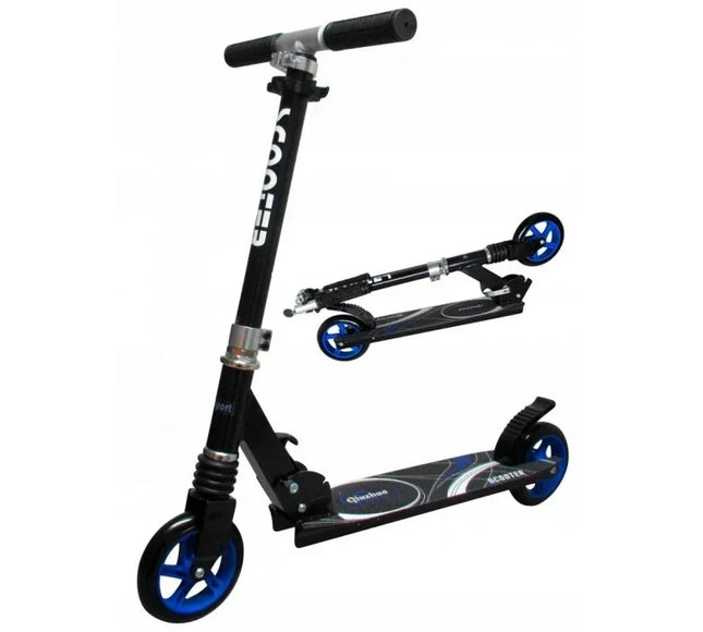 Trotineta pliabila cu roti de 145 mm R-Sport H7 - Negru - Albastru - Bebeboo - Totul pentru copii. Jucării, Hăinuțe, Perne, Mobilier, Textile