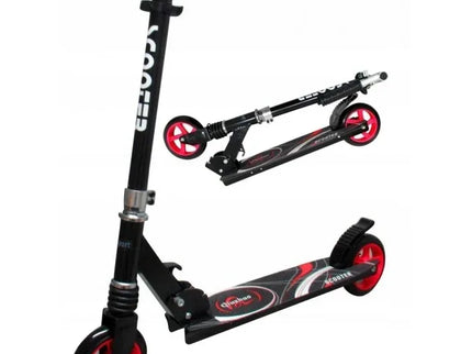 Trotineta pliabila cu roti de 145 mm R-Sport H7 - Negru - Rosu - Bebeboo - Totul pentru copii. Jucării, Hăinuțe, Perne, Mobilier, Textile