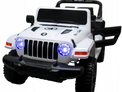Masinuta electrica cu telecomanda cu baterii si functie de balansare Jeep X10 TS-159 R-Sport - Alb - Bebeboo - Totul pentru copii. Jucării, Hăinuțe, Perne, Mobilier, Textile