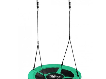 Leagan tip cuib pentru copii XXL, 95 cm, 150 kg, Neo-Sport 1001, Verde - Bebeboo - Totul pentru copii. Jucării, Hăinuțe, Perne, Mobilier, Textile
