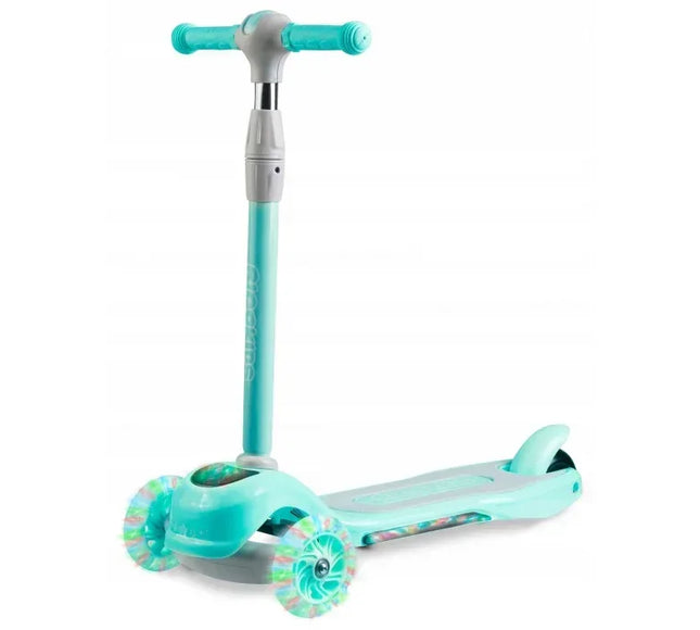 Trotineta cu roti cu LED Ricokids Piko 765000 - Turcoaz - Bebeboo - Totul pentru copii. Jucării, Hăinuțe, Perne, Mobilier, Textile