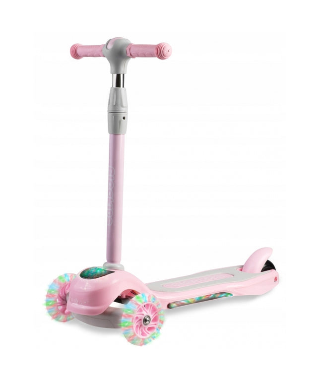 Trotineta cu roti cu LED Ricokids Piko 765001 - Roz