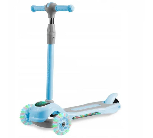 Trotineta cu roti cu LED Ricokids Piko 765003 - Albastru - Bebeboo - Totul pentru copii. Jucării, Hăinuțe, Perne, Mobilier, Textile