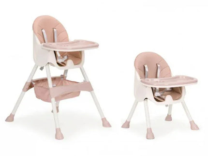 Scaun De Masa 2 in 1 Ecotoys HC-823 - Roz - Bebeboo - Totul pentru copii. Jucării, Hăinuțe, Perne, Mobilier, Textile