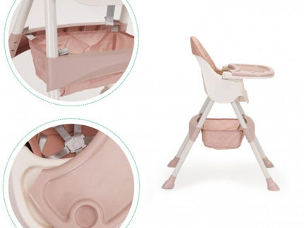 Scaun De Masa 2 in 1 Ecotoys HC-823 - Roz