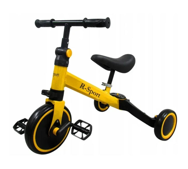 Bicicleta multifunctionala 4 in 1 cu pedale detasabile P8 R-Sport - Galben - Bebeboo - Totul pentru copii. Jucării, Hăinuțe, Perne, Mobilier, Textile