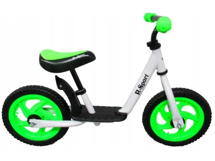 Bicicleta fara pedale cu suport pentru picioare R5 R-Sport - Verde - Bebeboo - Totul pentru copii. Jucării, Hăinuțe, Perne, Mobilier, Textile