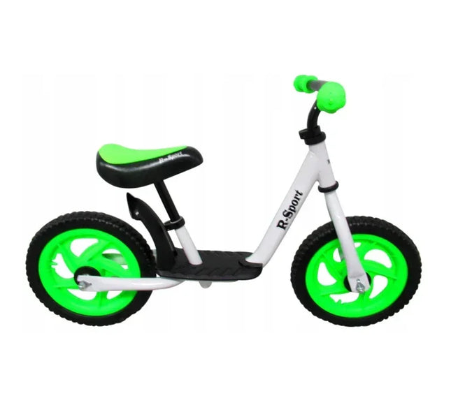 Bicicleta fara pedale cu suport pentru picioare R5 R-Sport - Verde - Bebeboo - Totul pentru copii. Jucării, Hăinuțe, Perne, Mobilier, Textile