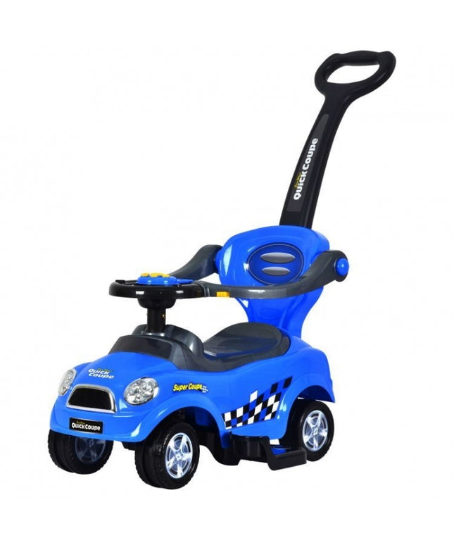 Masinuta de impins Ecotoys 321 Mini Cooper - Albastru