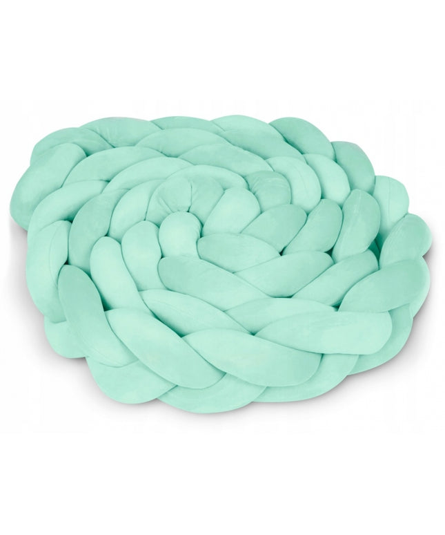 Protectie laterala pentru patut, impletita, 3 M, Ricokids 722112 - Mint