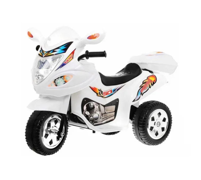 Motocicleta electrica pentru copii M1 R-Sport - Alb - Bebeboo - Totul pentru copii. Jucării, Hăinuțe, Perne, Mobilier, Textile