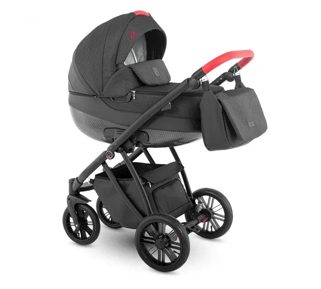 Carucior 3 in 1 Camarelo ZEO 2 - Bebeboo - Totul pentru copii. Jucării, Hăinuțe, Perne, Mobilier, Textile