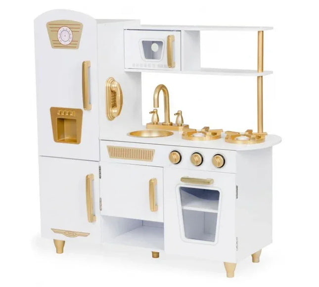 Bucatarie mare din lemn pentru copii cu accesorii Ecotoys 7267 - Bebeboo - Totul pentru copii. Jucării, Hăinuțe, Perne, Mobilier, Textile