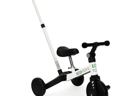 Tricicleta cu pedale si maner 2 in 1 Ecotoys YM-BT-6 - Alb - Bebeboo - Totul pentru copii. Jucării, Hăinuțe, Perne, Mobilier, Textile