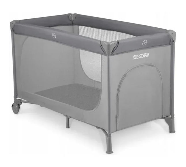 Patut pliabil Ricokids RK-240 Gri - Bebeboo - Totul pentru copii. Jucării, Hăinuțe, Perne, Mobilier, Textile