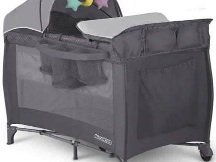 Patut pliabil Ricokids RK-242 Antracit - Bebeboo - Totul pentru copii. Jucării, Hăinuțe, Perne, Mobilier, Textile